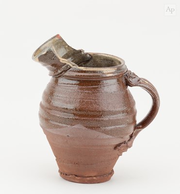 Lot 505 - PETER SMITH (1941-2025); a slipware jug,...