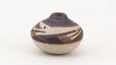Lot 413 - MARY ROGERS (1929-2021); a small stoneware pot...
