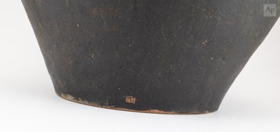 Lot 37 - ARTHUR GRIFFITHS (1928-2016); a large angular...