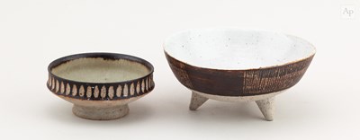 Lot 44 - ARTHUR GRIFFITHS (1928-2016); a stoneware bowl...