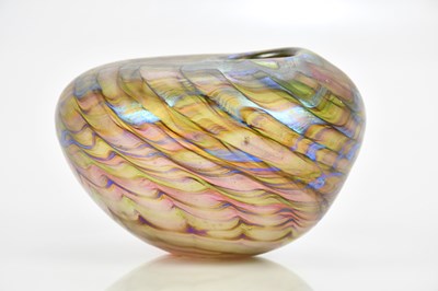 Lot 193 - PETER LAYTON (born 1937); an art glass vase...