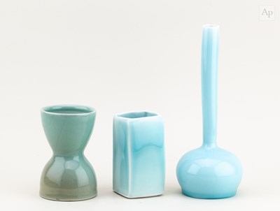 Lot 371 - KEVIN DE CHOISY (1954-2020); a porcelain...