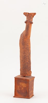 Lot 462 - MO JUPP (1938-2018); 'Standing Female', a tall...