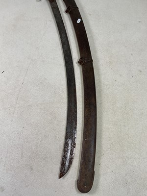 Lot 53 - A collection of various military swords and...