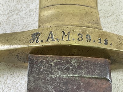 Lot 53 - A collection of various military swords and...
