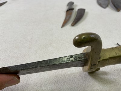 Lot 53 - A collection of various military swords and...