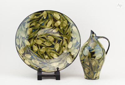 Lot 633 - SOPHIE MACCARTHY (born 1956); a slip decorated...