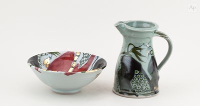 Lot 36 - ARCHIE McCALL (born 1951); a stoneware bowl...