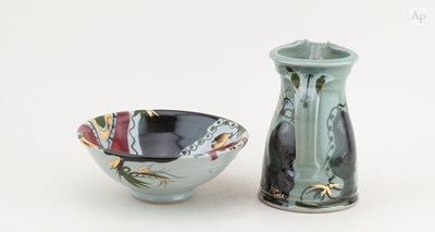 Lot 36 - ARCHIE McCALL (born 1951); a stoneware bowl...