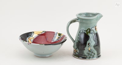 Lot 36 - ARCHIE McCALL (born 1951); a stoneware bowl...