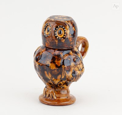 Lot 88 - CAROLE GLOVER; a slip decorated earthenware...