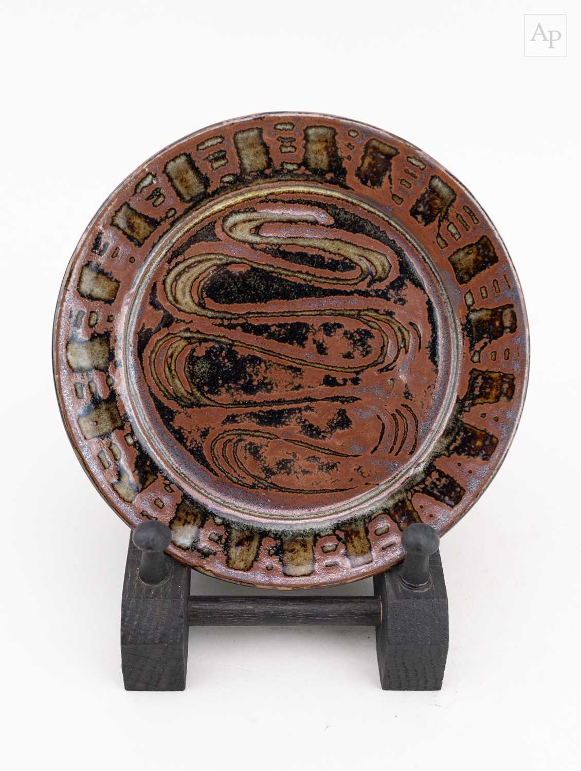 Lot 5 - ABU KARO for Abuja Pottery; a small stoneware...