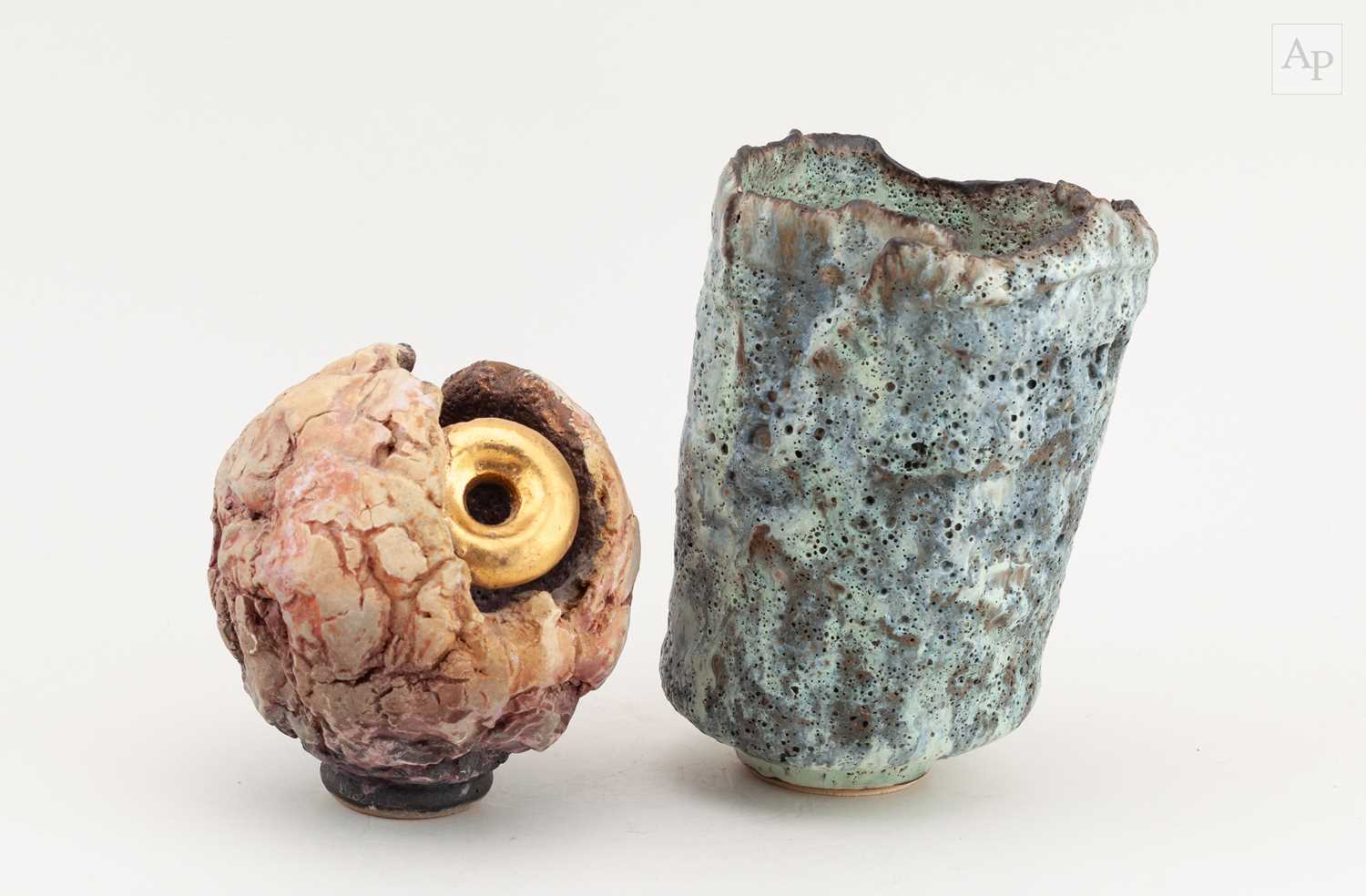 Lot 26 - ANDREW PALIN (born 1969); a stoneware vessel...