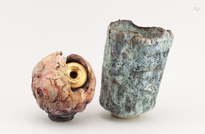 Lot 26 - ANDREW PALIN (born 1969); a stoneware vessel...