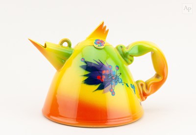 Lot 563 - RICHARD GODFREY (1949-2014); an earthenware...