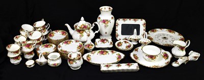 Lot 631 - ROYAL ALBERT; a quantity of 'Old Country Roses'...