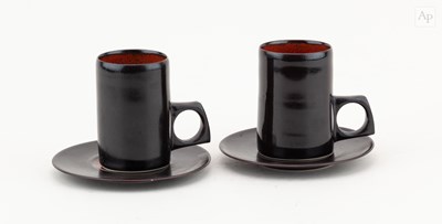 Lot 655 - SULEYMAN SABA (born 1969); a pair of stoneware...