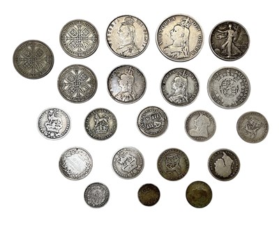 Lot 1409 - GB COINS; a Victoria 1890 double florin,...