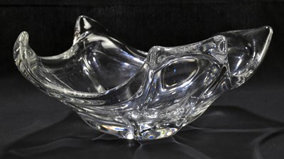 Lot 473 - A Daum glass bowl, height 14cm.