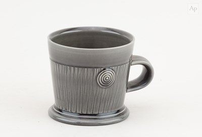 Lot 704 - WALTER KEELER (born 1942); an earthenware mug...