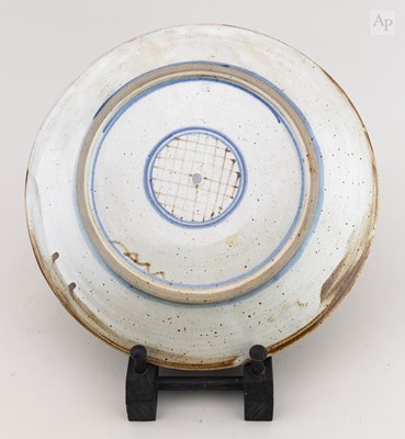 Lot 24 - ANDREW MCGARVA (born 1956); a stoneware plate...