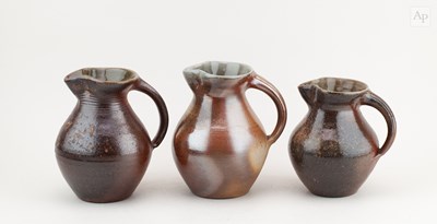Lot 662 - SVEND BAYER (born 1946); a trio of wood fired...