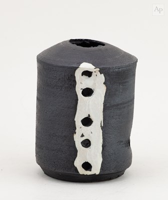 Lot 155 - DAN KELLY (born 1953); a cylindrical stoneware...