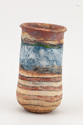 Lot 584 - ROBIN WELCH (1936-2019); a stoneware vessel...