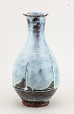 Lot 297 - JIM MALONE (born 1946); a lobed stoneware...