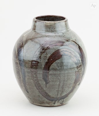 Lot 136 - CLARE SUTCLIFFE (1943-2018); a stoneware jar...
