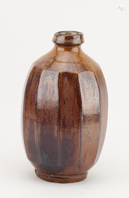 Lot 442 - MIKE DODD (born 1943); a faceted stoneware...