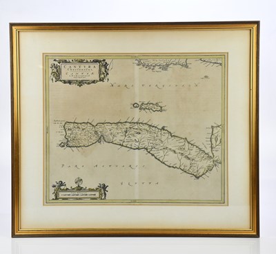 Lot 2181 - An 18th century map of Kintyre titled 'Cantyra...