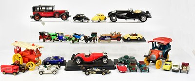 Lot 244 - A quantity of diecast model vehicles,...