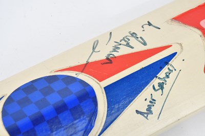 Lot 1709 - A signed cricket bat, signed by Gray Nicolls,...