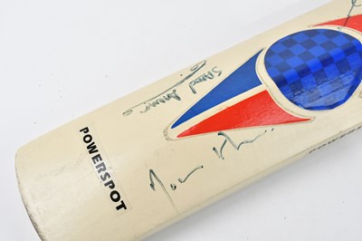 Lot 1709 - A signed cricket bat, signed by Gray Nicolls,...