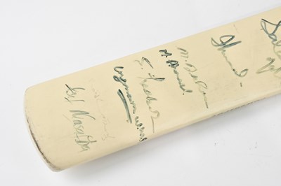 Lot 1709 - A signed cricket bat, signed by Gray Nicolls,...