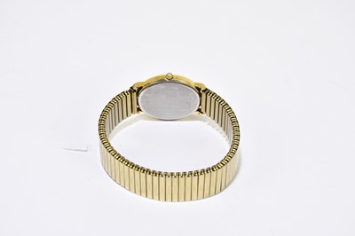 Lot 1726 - LONGINES; a gentleman's quartz wrist watch,...