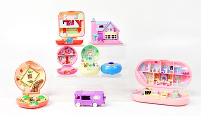 Lot 546 - POLLY POCKET; eight Bluebird Toys sets dated...