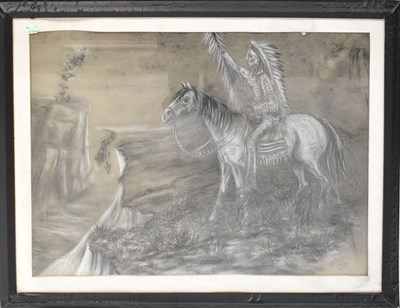 Lot 441 - BRIAN BURGESS (British, 20th century); pastel...