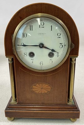 Lot 656 - An Edwardian mahogany satinwood inlaid and...