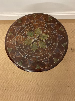 Lot 7 - An interesting African tribal table, with...
