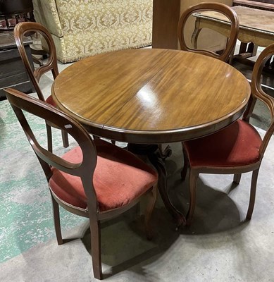 Lot 758 - A Victorian mahogany breakfast table, height...