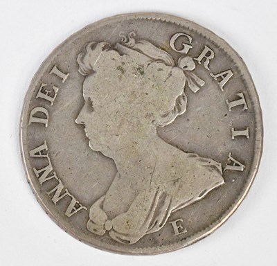 Lot 998 - A Queen Anne (1702-14) half-crown, 1707,...