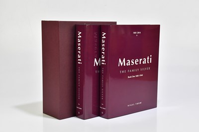 Lot 554 - TROW (NIGEL), MASERATI THE FAMILY SILVER, 2...