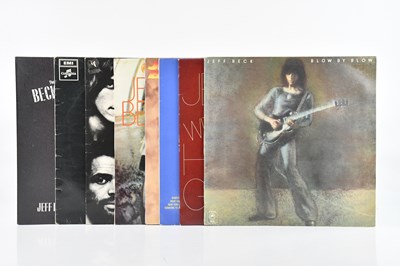 Lot 188 - JEFF BECK; eight albums comprising Beckology...