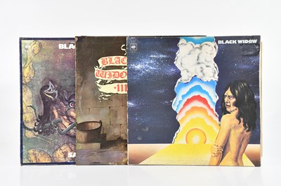 Lot 225 - BLACK WIDOW; three albums comprising Sacrifice...