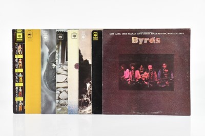 Lot 200 - THE BYRDS; eight albums comprising Sweet Heart...