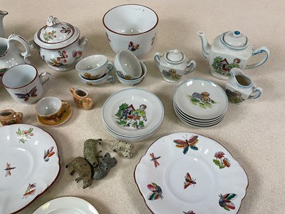 Lot 84 - Child's porcelain tea sets, together with...