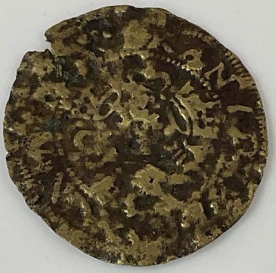 Lot 626 - An early yellow metal hammered coin, diameter...