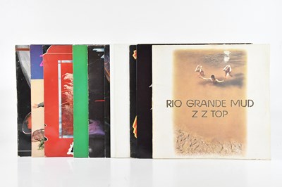 Lot 26 - ZZ TOP; nine albums comprising Eliminator...